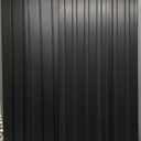 RORA Slat Wall Paneling Garage Slat Wall Storage Systems Slatwall Black Heavy Duty Satwall for Tool Organization ,Pvc SlatWall Panels,Fits for Storage and Display 1x4 ft