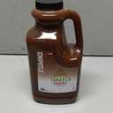 TABASCO Brand Chipotle Pepper Sauce, Medium Hot Sauce, Bulk Plastic Jug, Smoky & Smooth, Perfect for Large Recipes, Great for Marinating or Grilling Meats & More, 64 Fl Oz (Pack of 1) (EXP 05/01/27)