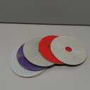 8PCS Diamond Polishing Pads 6 Inch, Wet/Dry Concrete Polish Tools Kit for Drill, Grinder, Polisher, 50-3000 Grit Polishing Set for Marble Granite Quartz Stone