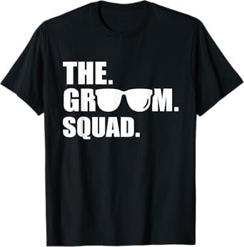 Groom Squad Stag Party JGA TShirt, Size XL