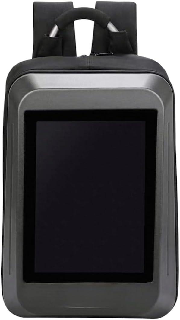 13.3 Inch LCD Backpack with Integrated Screen & Sound, LED Display Tech Backpack, Smart Digital Screen Bag with Speaker advertising for business, Portable Multimedia