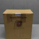 Coolice Camping Bucket Misting Fan 8L Water Tank, 24000mAh Outdoor Misting Fan with 2 Spray Modes & 3 Speeds, 3-speed LED lights Floor Cooling Fans, Portable Camping Fans for Garden, Patio, Worksite (Green)