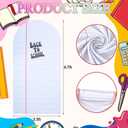 2 x Yaomiao 103 Pcs Notebook Arch Backdrop Cover Back to School Photo Decor Set | Includes 6.7 ft Round Top Arch Stand Covers Inflatable Crayon Pencil 100 Balloons for First Day of School Classroom Supplies
