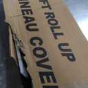 Mamoru Soft Roll Up 6'1" Truck Bed Cover Compatible for 1998-2004 Nissan Frontier Vinyl Tonneau Cover with Or Without Factory Utility Track