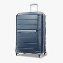 Samsonite Freeform 28-Inch Large Luggage with Dual 360° Spinner Wheels - Checked Suitcase - TSA Lock, Airline-Approved - Lightweight Durable Polypropylene Expandable Hardshell - Navy