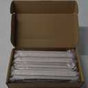 goldenwarm 10 Pack 6-1/4 Inch Matte Gold Finger Pulls Cabinet Edge Pulls Brushed Brass Drawer Handles Edge Hardware for Kitchen Cupboard (Hole Center:160mm(6.3in))