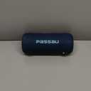 Passau Portable Bluetooth Speakers 40W Peak Loud Stereo Sound, Passive Radiators-Deep Bass, All Day Playtime, Adjustable Strap, BT5.3, IPX5 Wireless Speaker RGB Lights for Indoor Outdoor-Blue