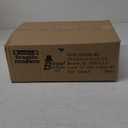 Royal Designs CS-1010-5-BUR/ST-6 Clip On Empire Chandelier Lamp Shade, 3" x 5" x 4.5", Burgundy Stripe, Set of 6