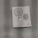 Handheld Fan, Mini Portable Personal Fan with lanyard, 4 Speeds Level 180 Foldable Design for Desk/Travel/Office/Outdoor (Black)