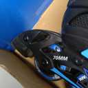 2PM SPORTS Vinal Girls Adjustable Flashing Inline Skates, All Wheels Light Up, Fun Illuminating Skates for Kids Men Adult Women and Boys, M