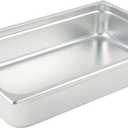 Winco Anti-Jamming Steam Pan, Full-Size x 4-Inch,Stainless Steel,Medium