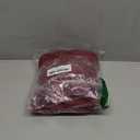 OVZME Burgundy Sheer Curtains 84 inch Length 2 Panels Set, Light Filtering Sheer Privacy Curtain Drapes, Rod Pocket Window Treatments Voile Curtains for Living Room Bedroom, 42" W x 84" L