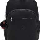 Kipling Women's Seoul 15" Laptop Backpack, Durable, Roomy with Padded Shoulder Straps, Built-In Protective Sleeve, 12.75''L x 17.25''H x 8''D