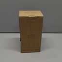 UPTRONIC Toilet Brush, Toilet Bowl Brush with Extra Long Handle Durable Bristles Toilet Scrubber and Covered Holder for Toilet Brush Set for Bathroom Cleaning (Black, 1 Set)