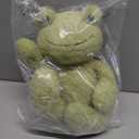 Apricot Lamb Toys Plush Velvet Frog Stuffed Animal Soft Cuddly Perfect for Child (Green Frog,9 Inches)