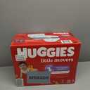 Huggies Size 3 Diapers, Little Movers Baby Diapers, Size 3 (16-28 lbs), 136 Count, Packaging May Vary
