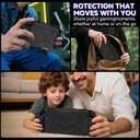 3 x DJ&RPPQ for Nintendo Switch 2 Case 2025, TPU + PC 2 in 1 Cover Protector, Anti-Scratch, Shock-Absorption, Ergonomic Grip Design, Easy to Install for Nintendo Switch 2, Black