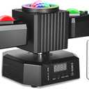 Dreamland Party Disco Light, Disco Ball Dj Light Sound Activated with Remote Control Stage Strobe for Parties KTV Christmas (Angel)