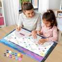 Gannyfer Desk Calendar 2026 - 18 months Use Now to Dec 2026, 22" x 17" Large Desk Calendar 2025-2026 with to-do List, Thick Paper with Corner Protectors, Large Ruled Blocks - Colorful Waterink (6 Stickers Included)