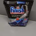 Finish Quantum Dishwasher Pods, No Pre-Rinse Dishwasher Detergent Soap Removes 24HR Dried-On Stain and Grease, Leaving a Virtually Spotless Shine, 62 Count