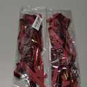 24 Pcs Red Velvet Christmas Ornaments, Rustic Velvet Bows for Christmas Tree, 5x7 Inch Pre-Tied Vintage Xmas Bows for Wreaths, Gifts and Holiday Home Dcor, Ribbon Bows for Garland (3/8")