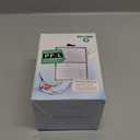 8 Pack PF-L Filter Cartridges Compatible with Top Fin Silenstream PF20, PF30, PF40 and PF75 Power Filters, Remplacement Aquarium Carbon Cartridge with Zeolite