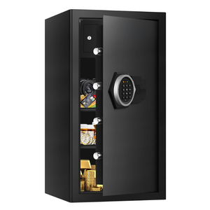 6.1Cu ft Extra Large Home Safes Fireproof Waterproof, Anti-Theft Fireproof Safe Box With Digital Keypad & Lock Box and Led Light, Fire Safes for Home Money Documents Valuables