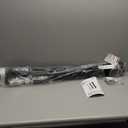 Pawtners Retractable Baby Gates Extra Wide, 41" Tall Extends up to 200" Wide, Dog Gate Indoor for Stairs, Pet Gate with Support Rods for Doorways Hallways Garage Indoor & Outdoor-Black