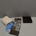 Counting Peg Board - Montessori Math and Numbers for Kids - Wooden Math Manipulatives Materials - Dark Walnut Stain