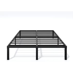 LUMUNANCE Metal Bed Frame Full Size - 14 Inch Heavy-Duty Full Platform Bed Frame No Box Spring Needed, Easy Assembly, Noise-Free, Sturdy Mattress Foundation, Underbed Storage Space