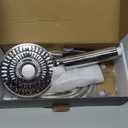 Magichome Filtered Shower Head with Handheld, High Pressure 10-Spd Detachable Chrome Showerhead with Stainless Hose, Water Softener Filter Beads for Hard Water - Remove Chlorine, Reduce Dry Itchy Skin