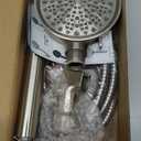 Cobbe Filtered Shower Head with Handheld, 6 Spray Modes, Water Softener Filters - Remove Chlorine, Reduce Dry Skin - Brushed Nickel