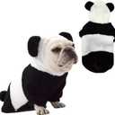 Adorable Plush Panda Pet Costume - Soft & Warm with Removable Pom-Pom Tail  Perfect for Easter, Halloween, and Everyday Wear (24-31lb dogs)
