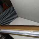 LazBlinds No Drill Cordless Cellular Shades, 44" W x 64" H, Dark Grey