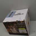 SOCO Automatic Ball Launcher for Dogs with Random Mode, 3 Settings to 45FT, Rechargeable Dog Ball Thrower with 4 ETPU Tennis Balls for Small Medium Breeds