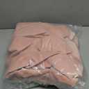 HPD Half Price Drapes Signature Velvet Thermal Blackout Curtains for Living Room 84 Inch Long (1 Panel) Rod Pocket Insulated Blackout Curtains for Bedroom Window Curtains, 50W x 84L, Rosey Dawn