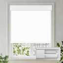 No Drill No Tools Blackout Roller Shades for Windows