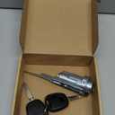 Dasbecan Ignition Switch Lock Cylinder Assembly with 2 Keys Compatible with Lexus Toyota 4runner Avalon Fj Cruiser Land Cruiser Sequoia Solara Tundra 2001-2009, Replace# 89703-33070 69052-34040