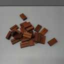 25 Pcs Wood Place Card Holder 2 Inch Rustic Table Number Holders Stands Wooden Sign stand Photo Card Display for Wedding Party Birthday Retail Shop Office Pictures Menu Decorations