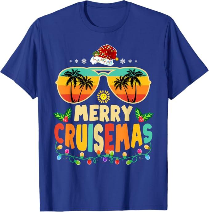 Merry Cruisemas 2026 Christmas Santa Reindeer Cruise T-Shirt, Size 3XL  