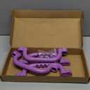 TOPNEW 4Pcs Kids Playground Safety Handles -Swing Set & Climbing Frame Hand Grips, Multi-Color Plastic Grab Bars for Outdoor Playhouse, Jungle Gym, Climbing Frame (Purple)