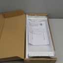 Under Desk Mounted Sliding Drawer to pull out, Attachable Desk Pencil Drawer Ball-Bearing Slides (White)