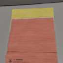 Leetaltree Orange Placemats Set of 4 - Heat Resistant Non-Slip Place mats for Dining Table, Washable Durable PVC Vinyl Woven Table MatsOrange, 4