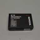 KEYCOOLK19 Gasket Creamy Mechanical Numpad Programmable Macro Keypad Wireless 2.4G/Bluetooth 5.0/Wired USB-C RGB Backlit Hot Swappable Number Pad Rechargeable Numeric Keyboard Metal Knob for Win/Mac