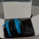 ZOHAN Kids Noise Cancelling Headphones - 25dB NRR Kids Ear Protection 2 Pack, Hearing Protection Safety Ear Muffs for School Monster Truck Fireworks Travel Studying Concerts Autism, Blue and Green