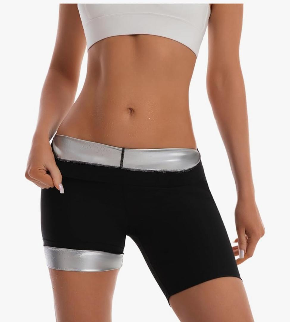 Women's Sauna Shorts High Waist Corset Sweat Enhancing Thermo Shorts for Weight Loss Workout Gym Fitness Shapewear XL Black Women's Sauna Shorts High Waist Corset Sweat Enhancing Thermo Shorts for Weight Loss Workout Gym Fitness Shapewear XL Black