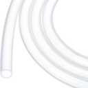 6.6ft 1/4" ID x 5/16" OD Silicone Tubing Clear 6mm x 8mm Industrial Plastic Tubing Pure Silicone Hoses for Pump Siphoning Draining Irrigation Brewing