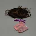 Halo Hair Extensions 16 Inch Invisible Wire Hair Extensions Adjustable Long Wavy Hairpiece Synthetic Upgrade 4 Secure Clips in Hairpieces 16 Inch, Black