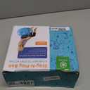 Gaiam Kids Stay-N-Play Children's Balance Ball - Flexible School Chair Active Classroom Desk Alternative Seating Built-In Stay-Put Soft Stability Legs, Includes Air Pump (45cm, Blue)