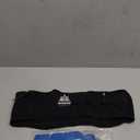 Running Hydration Belt with 250ml Soft Flask for Women and Men, Moisture Wicking Storage Belt for Trailing Running Climbing Jogging Cycling Workout (Full Black,L/XL)